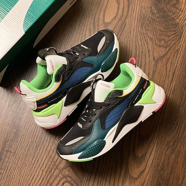 Puma rs x toys black green new arrivals